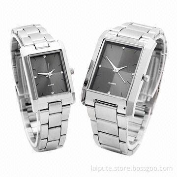 Elegant Sports Fashionable Watches with Square Case and Import Movement